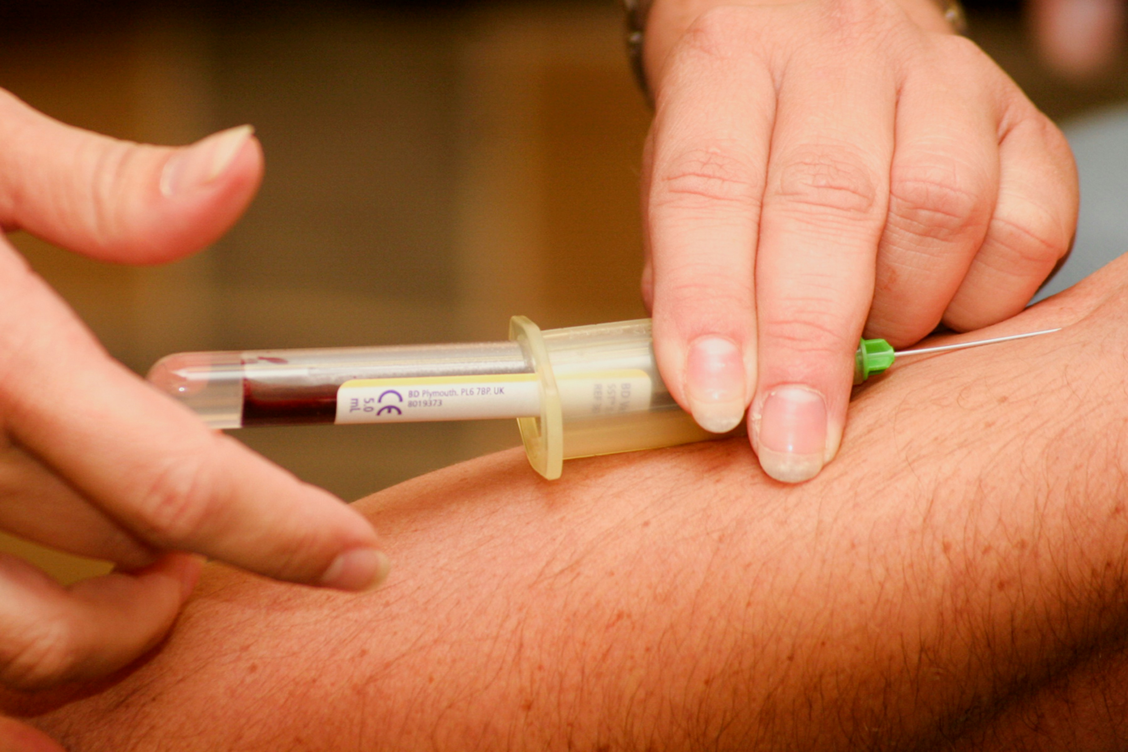 Phlebotomy blood draw training